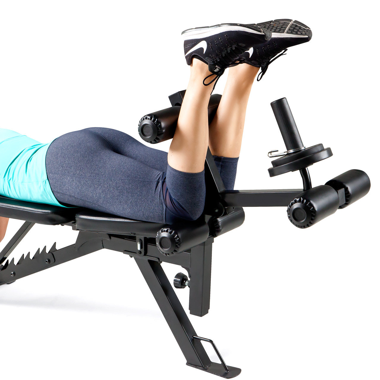 Marcy Deluxe Utility Weight Bench SB-350 - Leg Curls