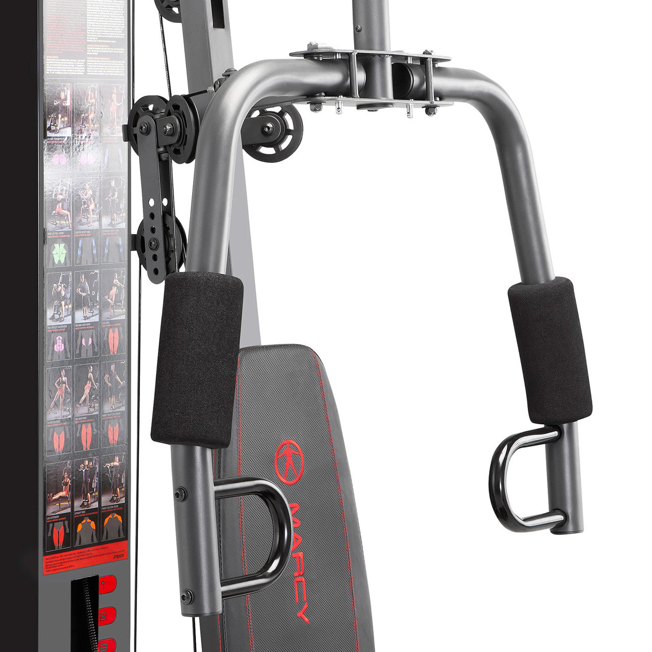 Marcy Home Gym System 150lb Weight Stack Machine  MWM-989 - Press Arm Pads