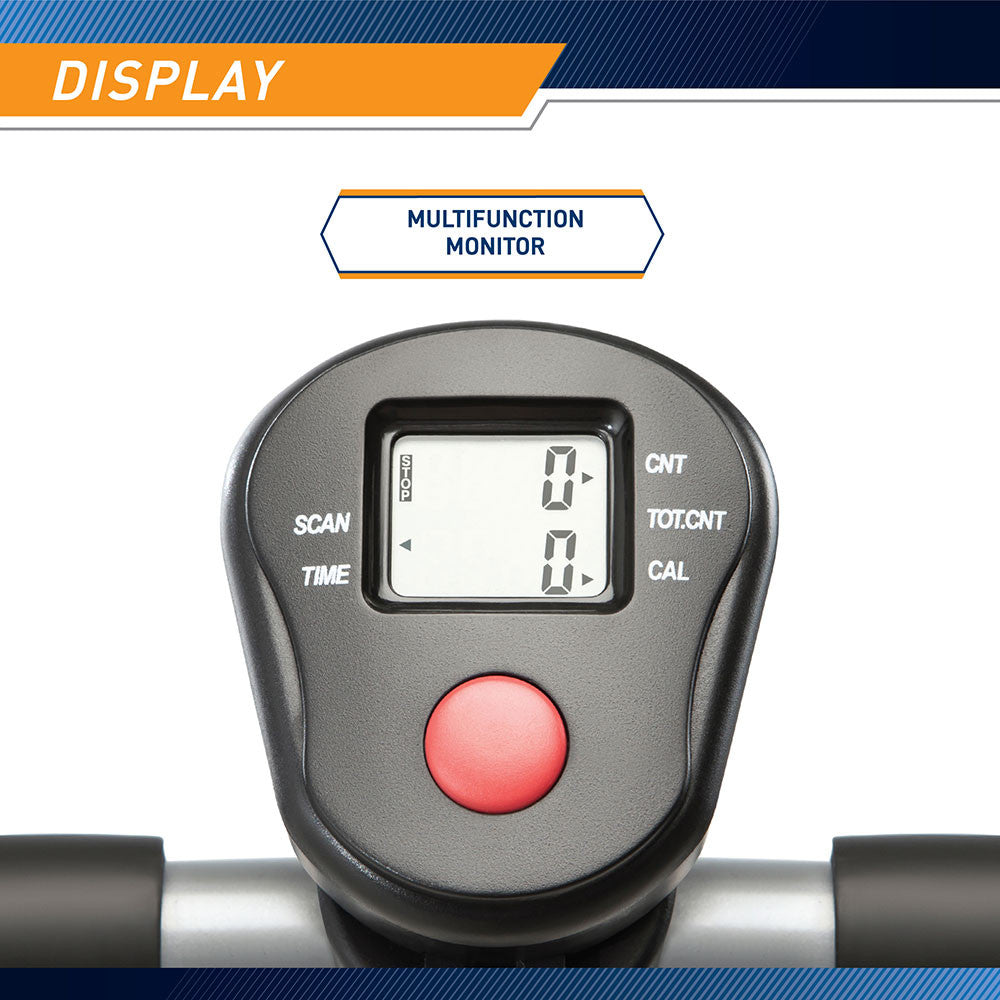 Marcy Mini Stepper with Assist Handles and Display MS-95 - Computer Monitor