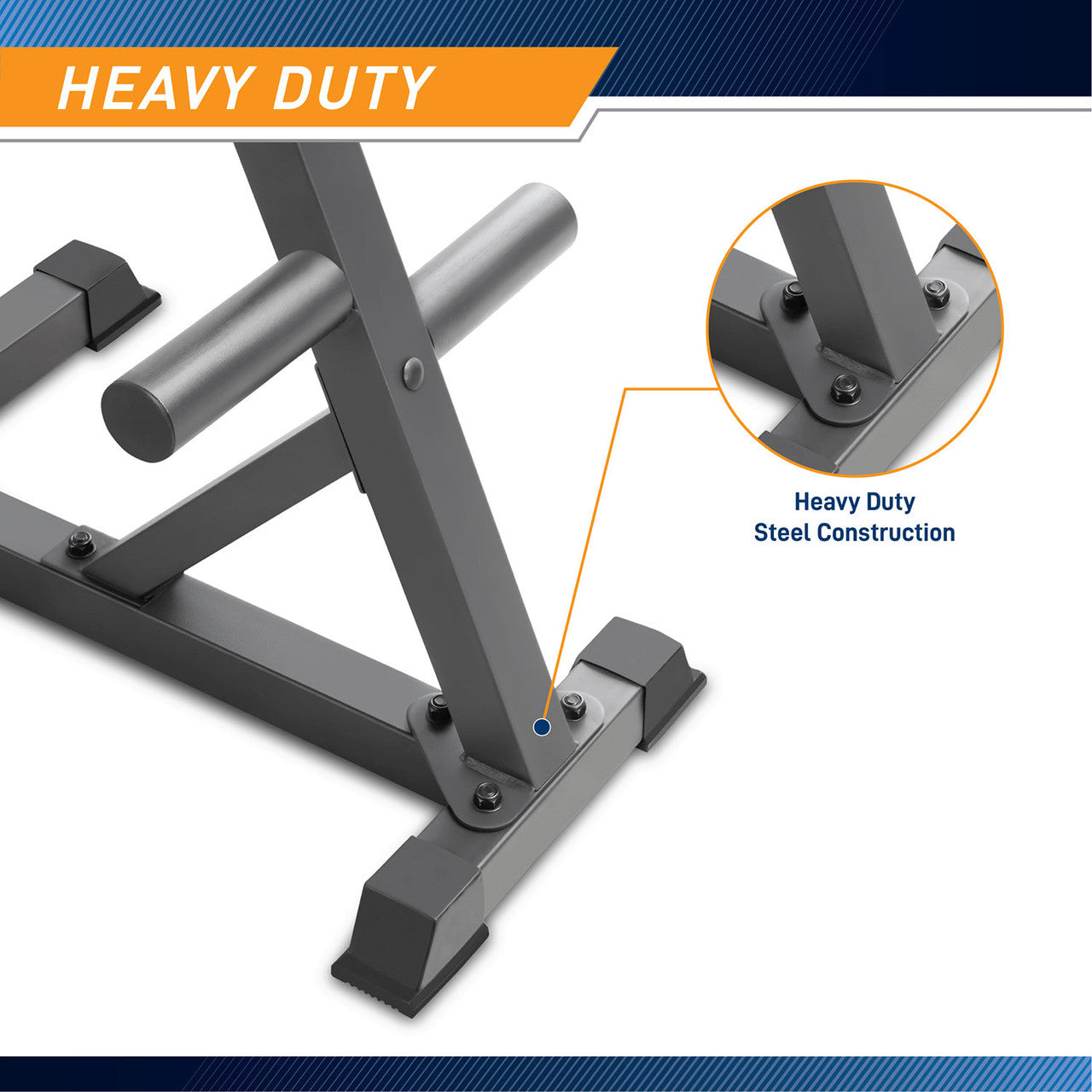 Marcy Olympic Weight Plate Tree PT-45 - Infographic -Heavy Duty Construction