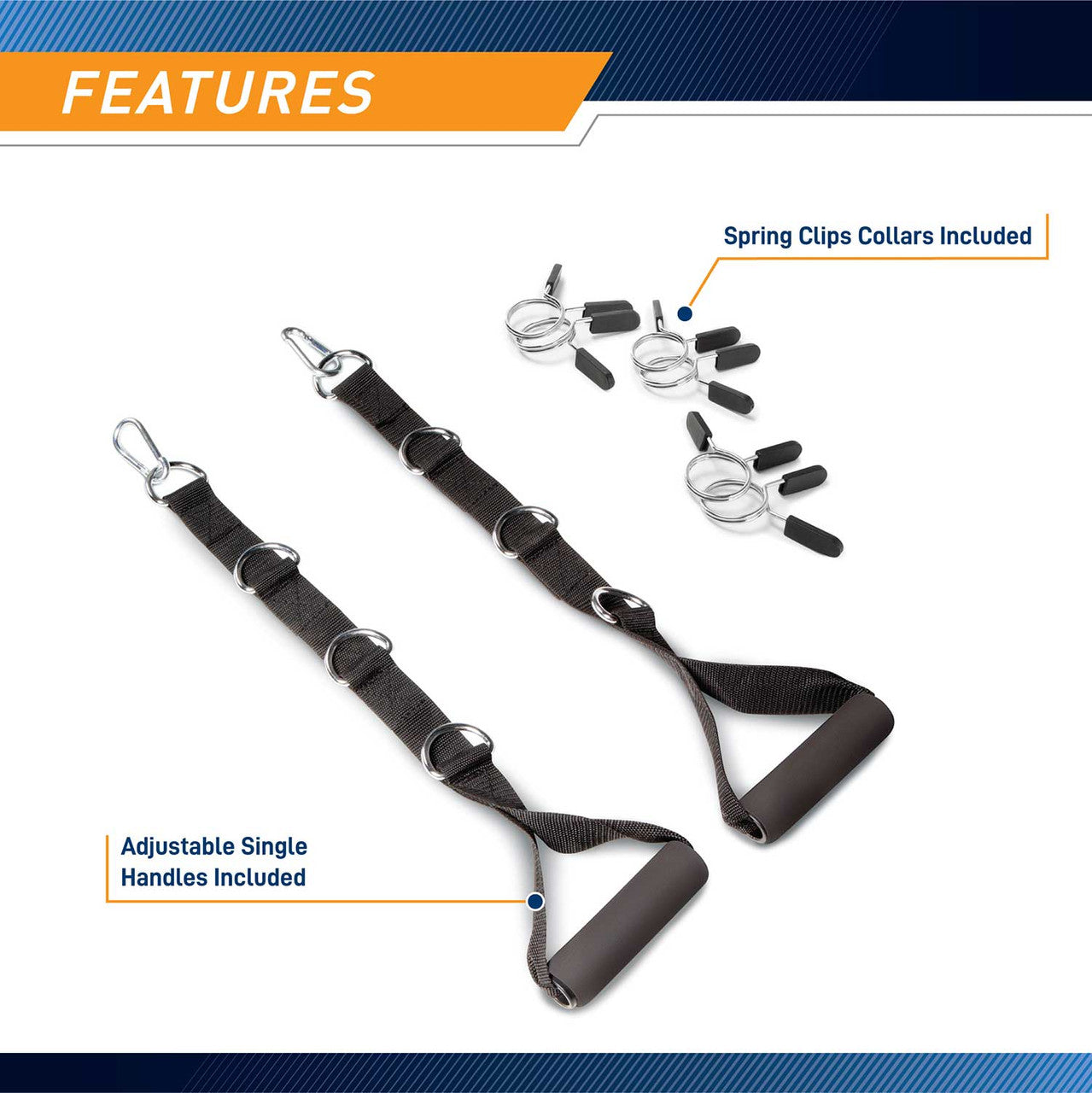 Marcy Pro Smith Cage Home Gym Training System | SM-4903 - attachments for cable system