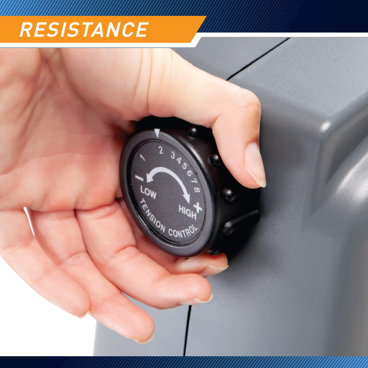 Marcy Recumbent Exercise Bike Adjustable Magnetic Resistance  NS-1206R - Infographic - Resistance