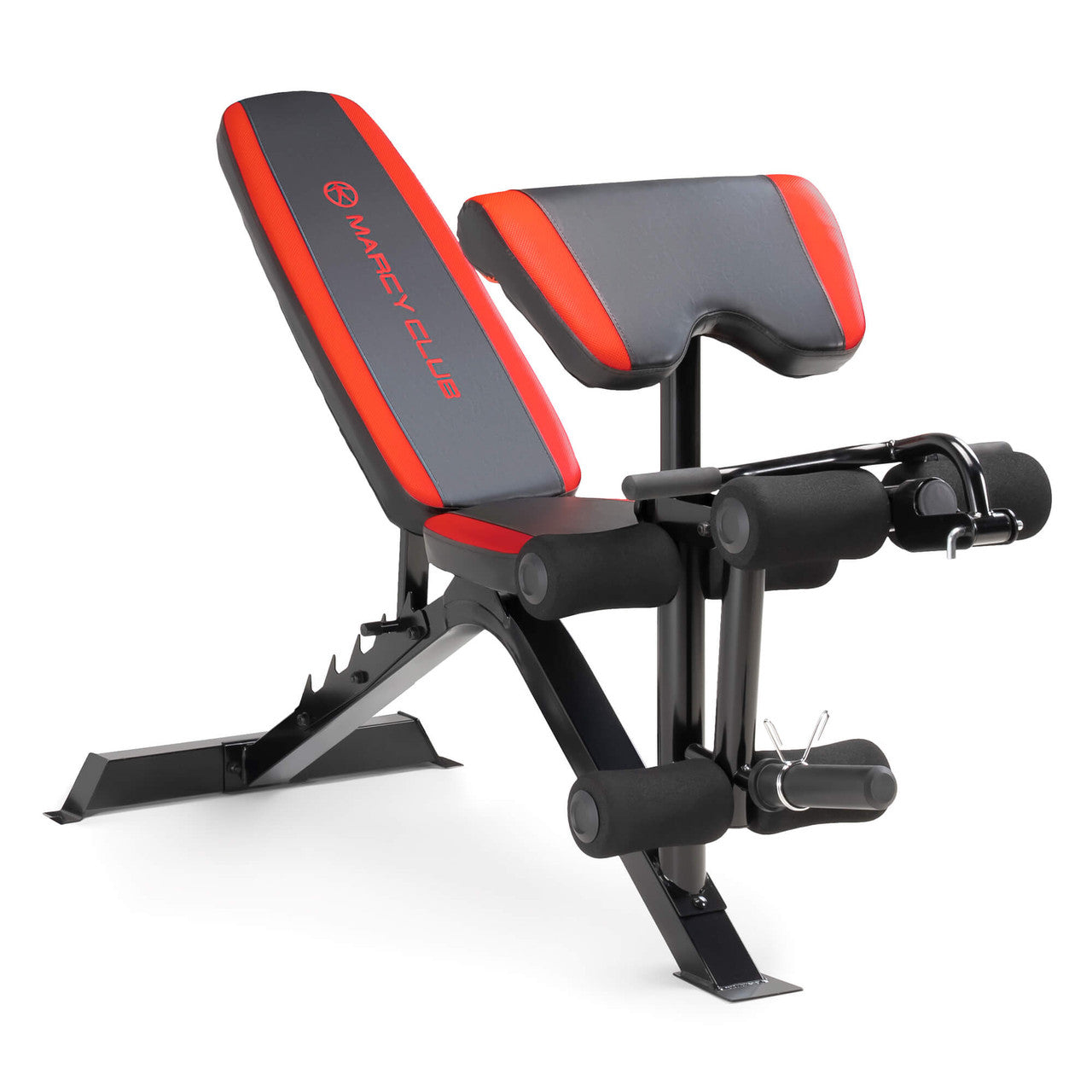 Marcy Two-Piece Olympic Weight Bench with Leg Developer