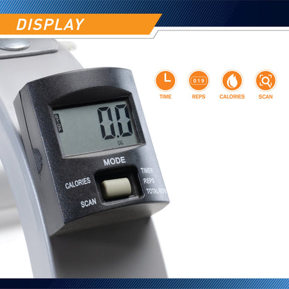 Mini Pedal Exercise Cycle Marcy NS-912 - Infographic - Display