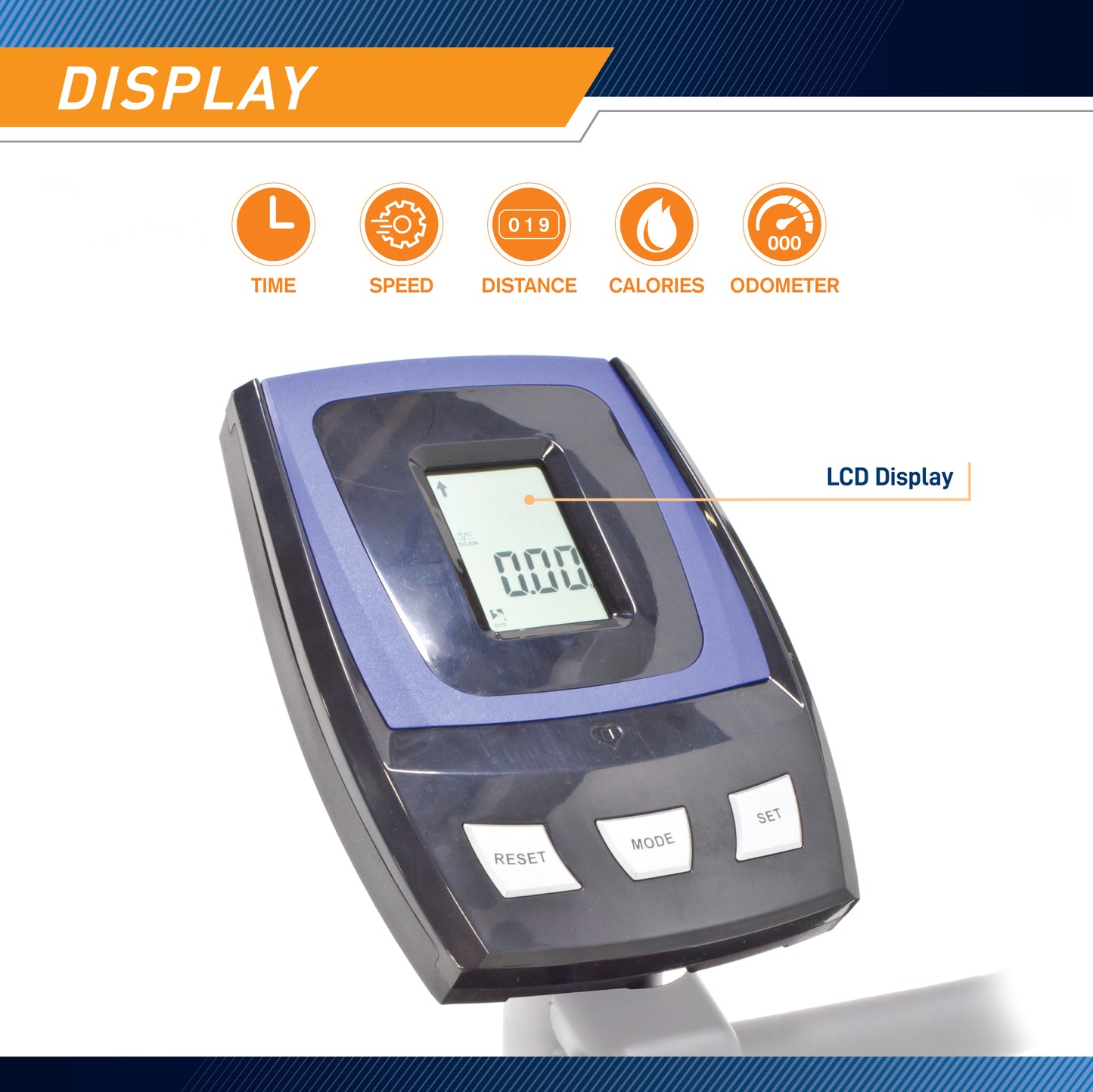 Marcy Magnetic Resistance Upright Bike | NS-1201U