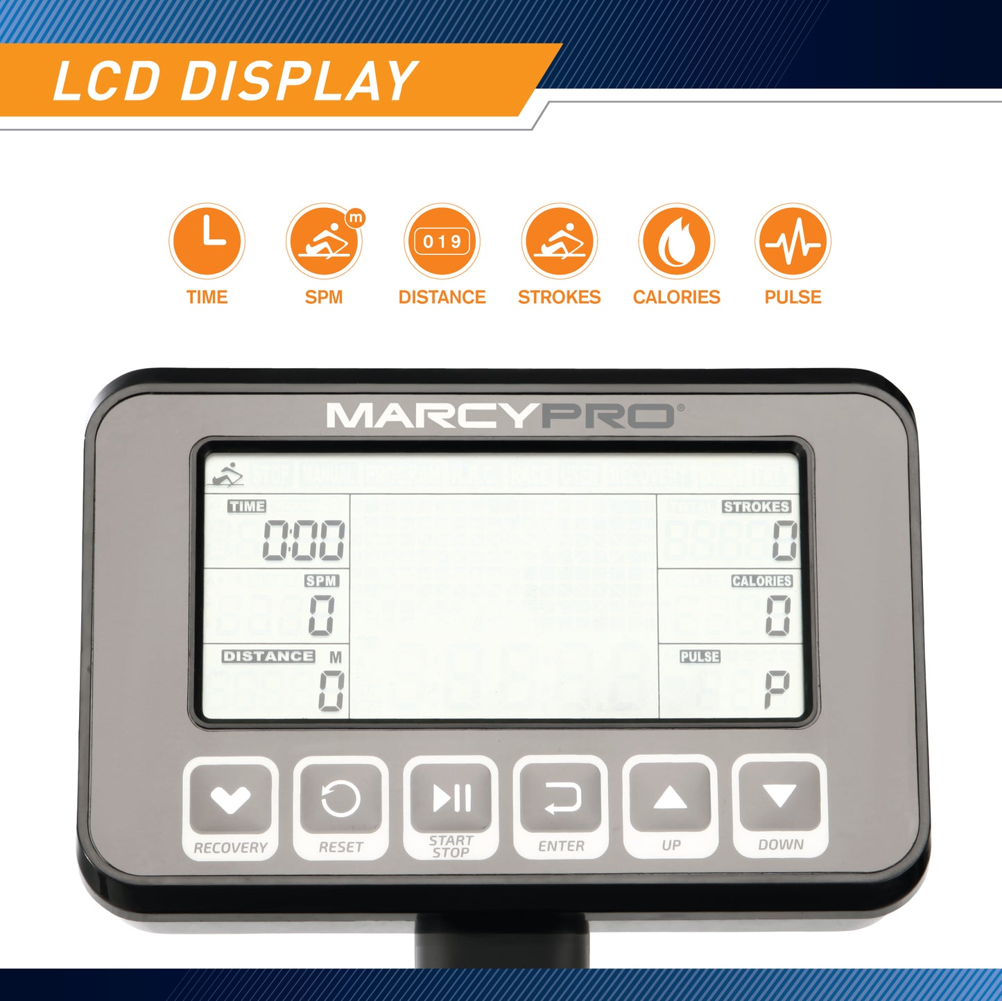 Marcy Water Rower Machine | NS-6070RW