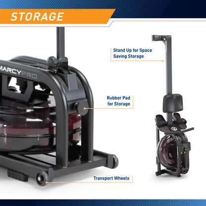 Marcy Water Rower Machine | NS-6070RW