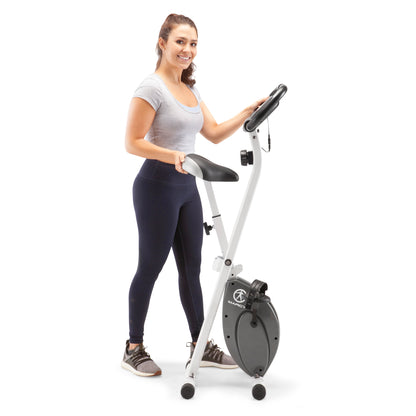 Foldable Upright Exercise Bike | Marcy NS-652