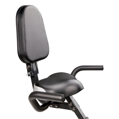 Marcy Foldable Exercise Bike with High Back Seat | NS-653