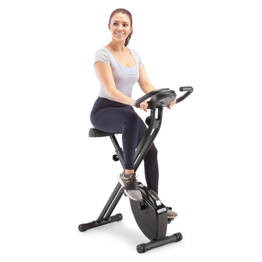 Marcy Foldable Bike in Black | NS-654
