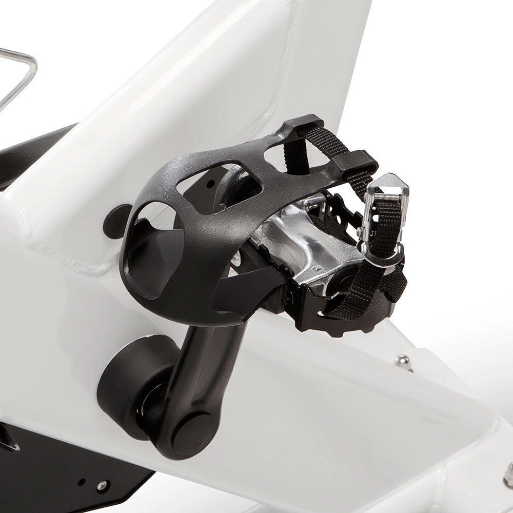 marcy club trainer exercise bike NSP-490 - Looped pedals for safety