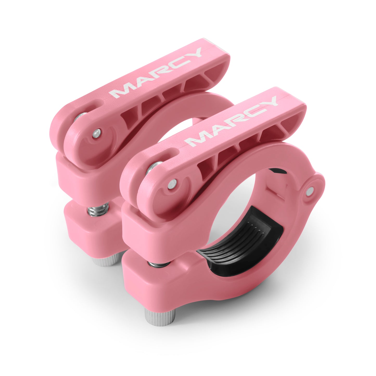 Marcy Olympic Barbell Lock Collar Clips to Secure Olympic Weight Plates | OBC