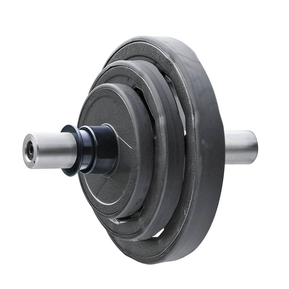 The SteelBody OBC-4 Deluxe Olympic Clip Collars 2-Pack provide security for weight plates