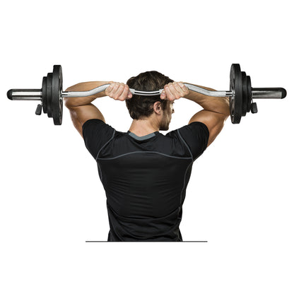 Marcy Olympic Curl Bar and Dumbbell Handle Set | ODC-21