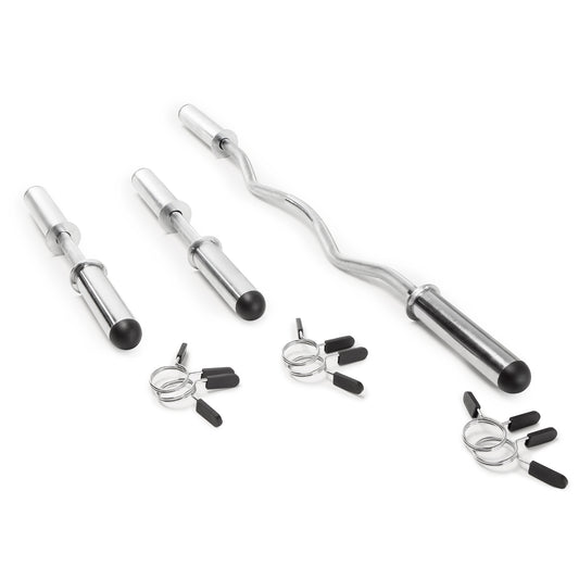 Marcy Olympic Curl Bar and Dumbbell Handle Set | ODC-21