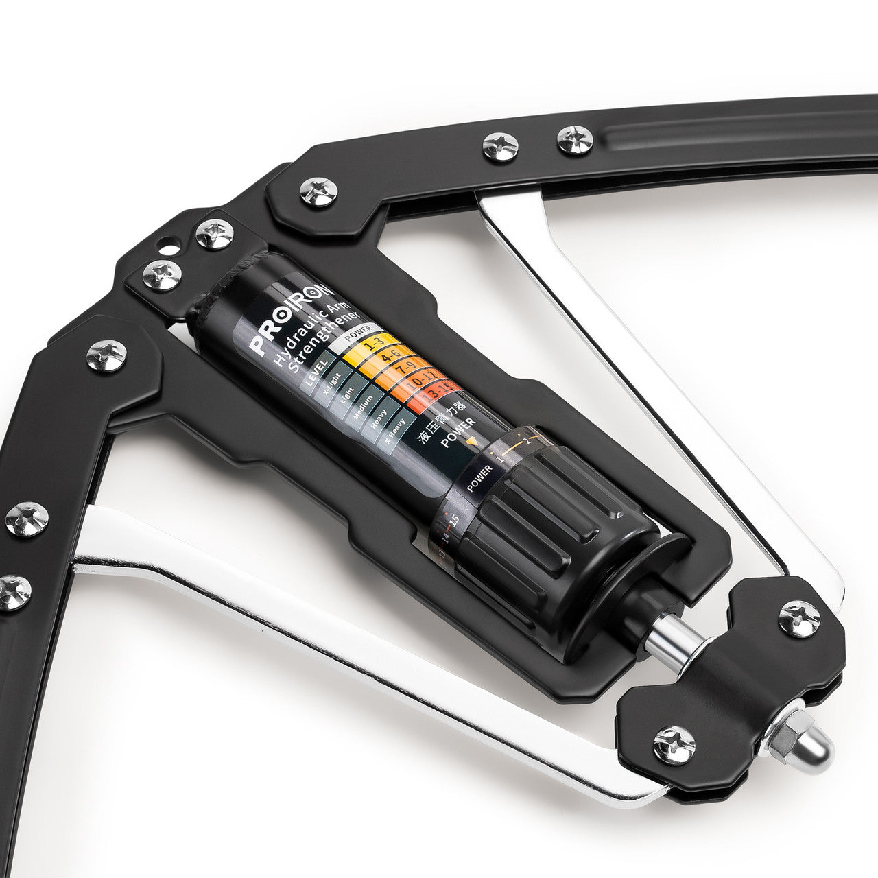 Power Twister with Adjustable Hydraulic Resistance 10kg - 201kg (20lbs to 400lbs) of resistance  ProIron PRO-BLQ02-1 - Close up on Hydraulic