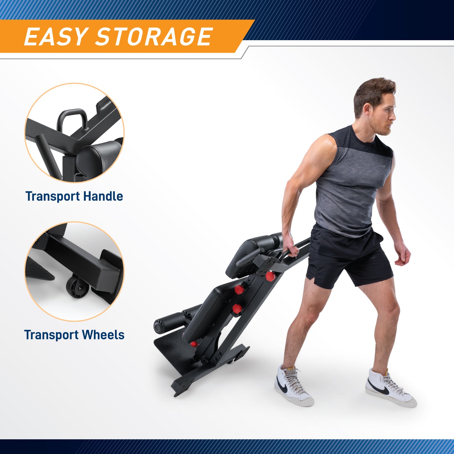 Marcy Compact Hamstring Curl Trainer | SB-1439