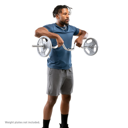 Marcy 2-Piece Standard Super Curl Bar | SCB-248