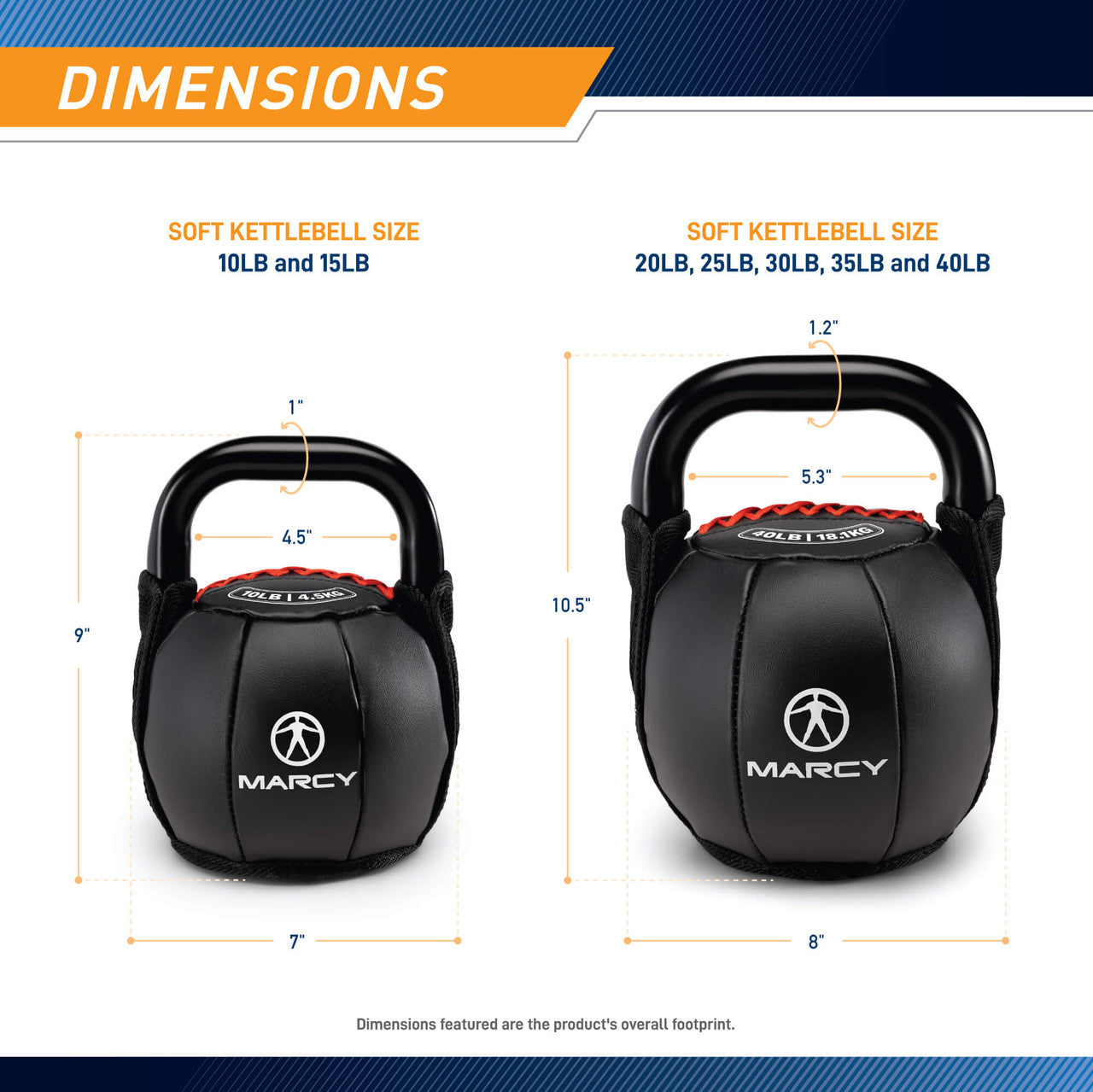 Marcy 30 lb Soft Kettlebell | SKB-030