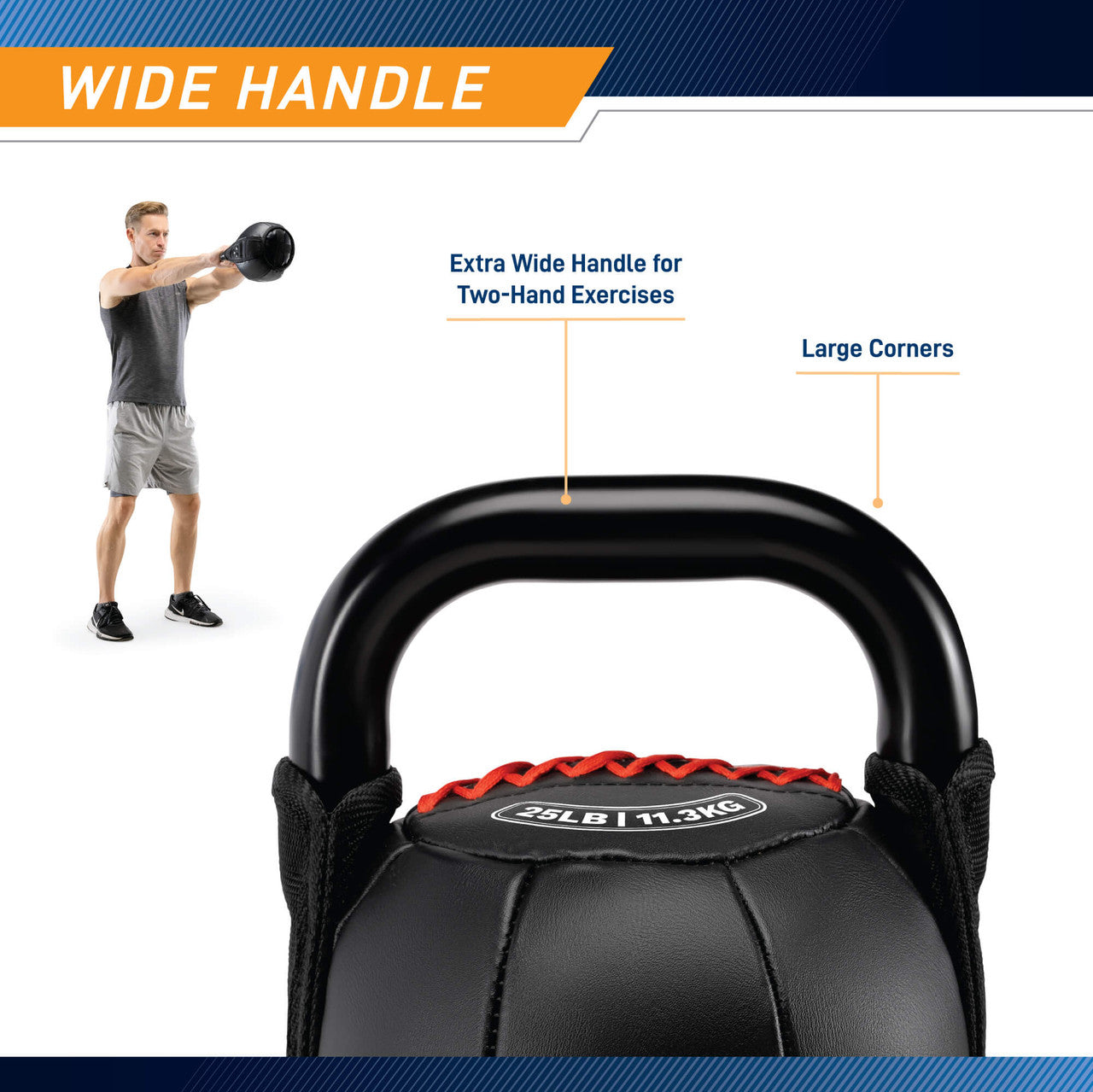 Marcy 20lb Soft Kettlebell | SKB-020