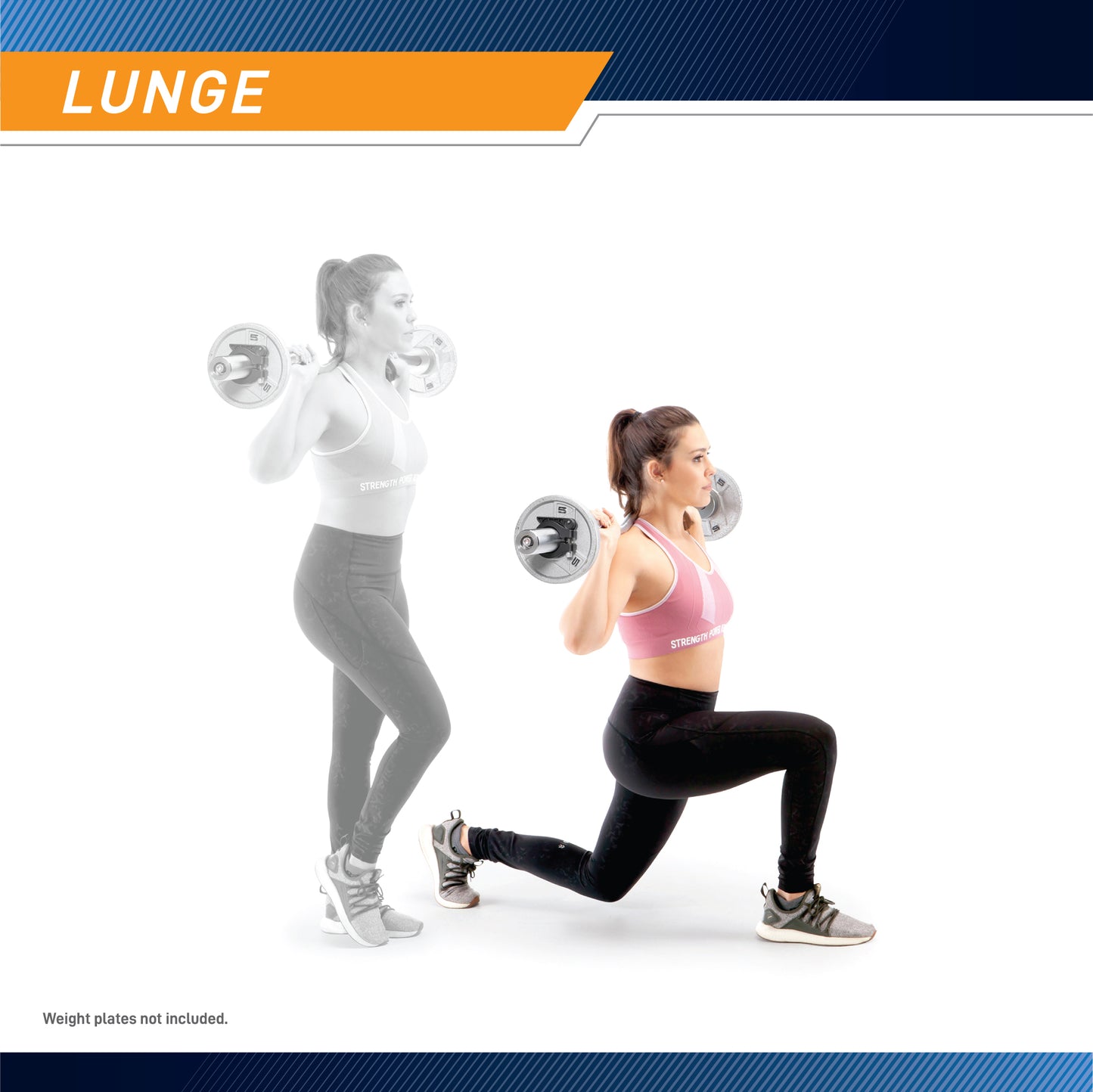 Marcy Solid Steel Olympic Curl Bar | Chrome-Plated Weight Bar | SOC-49