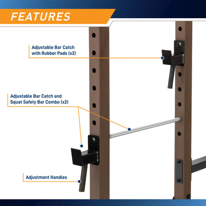 The Monster Rack SteelBody STB-98005 is essential to make the best home gym - features 