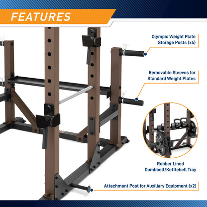 The Monster Rack SteelBody STB-98005 is essential to make the best home gym - features 