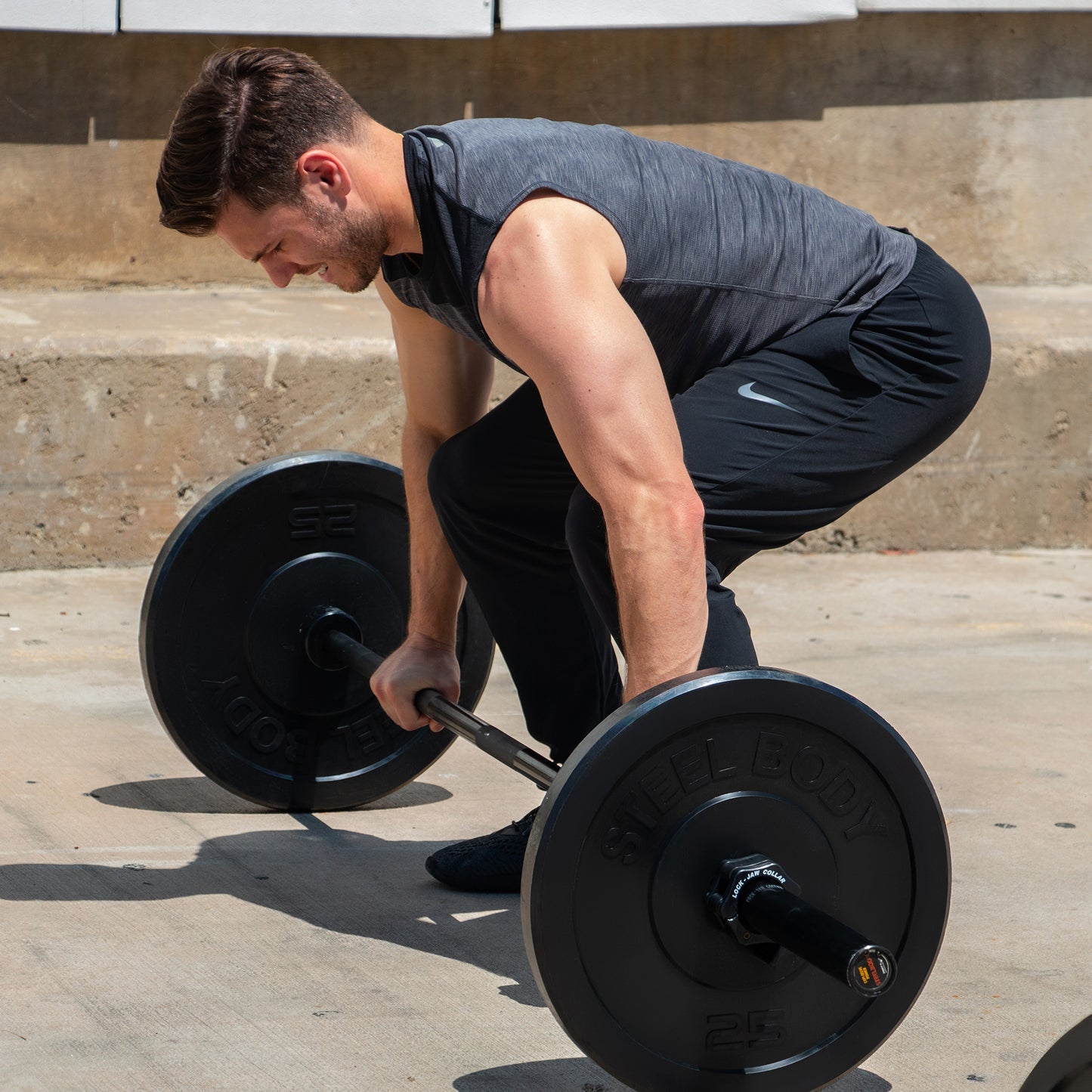 25lb Olympic Bumper Plate | SteelBody STBR-0025