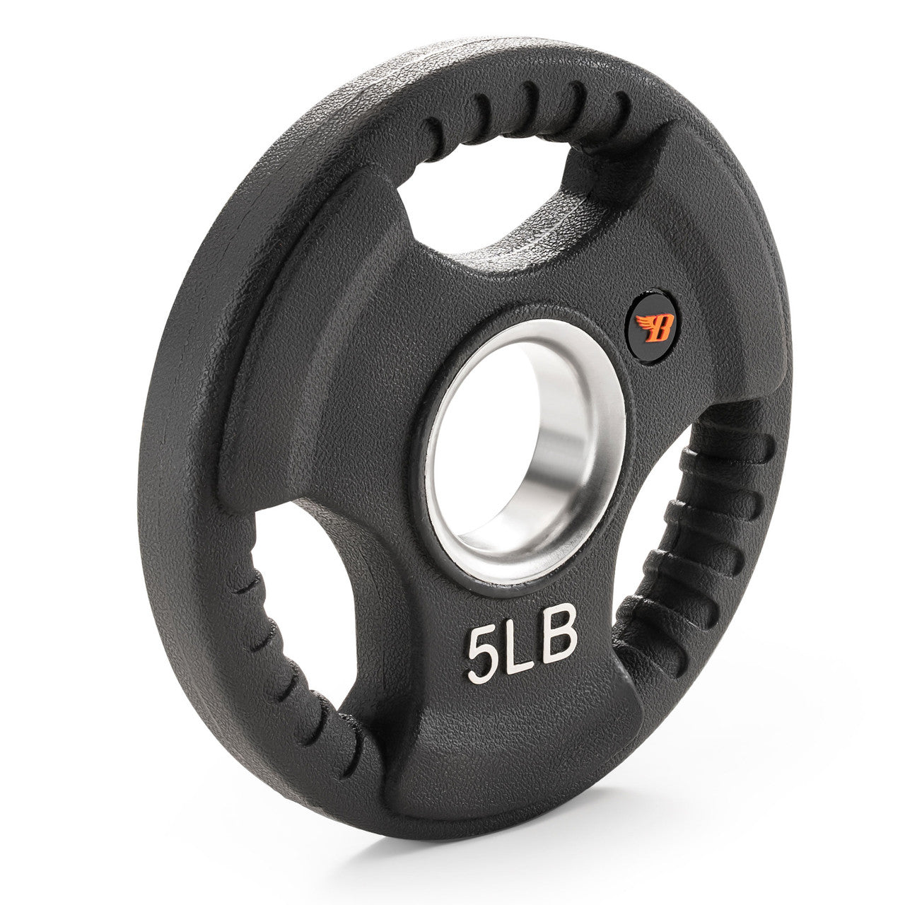 Short Olympic Barbell Weight Set 47” w Weight Plates collars BBOB-7645  Bionic Body - 5lb Plate