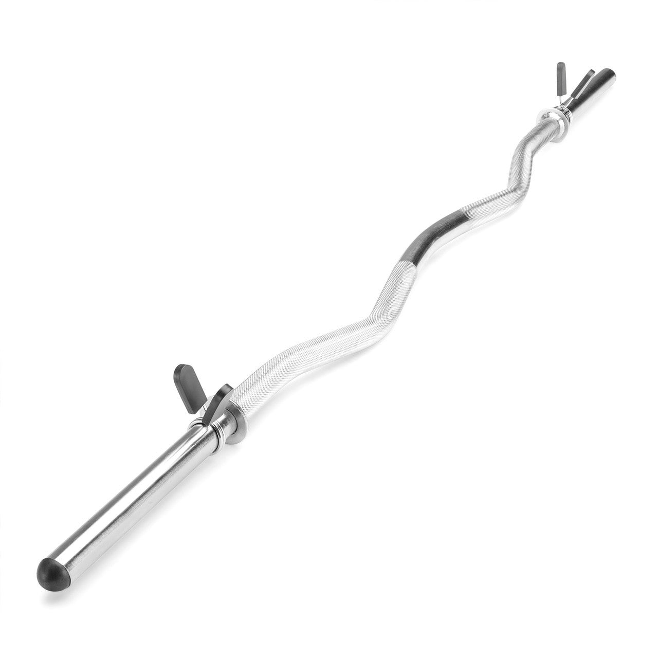 The Standard Curl Bar & Dumbbell Handle Set SDC-10.1 Curl Bar with Spring Clips