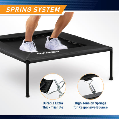 Marcy 40" Foldable Square Trampoline | TPL-42SQ