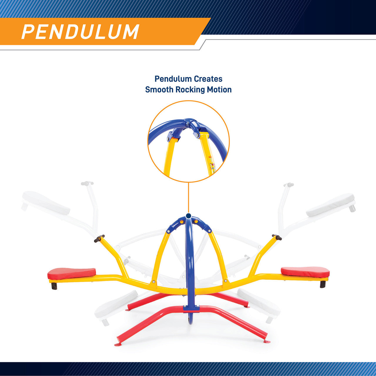 The Gym Dandy Pendulum Teeter Totter TT-320 