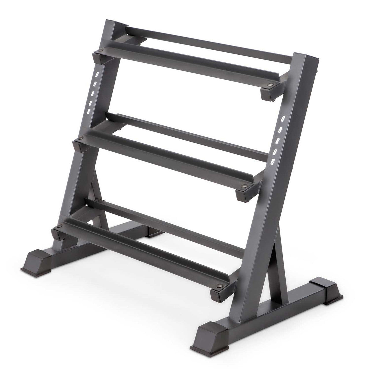 The Marcy 3 Tier Dumbbell Rack DBR-86 has a sturdy construction that is built to last