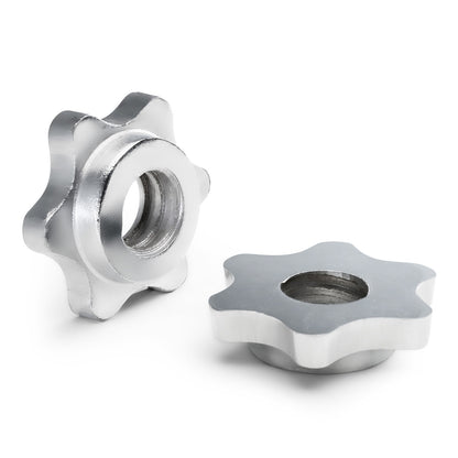 Threaded Standard Curl Bar  Marcy TCB-48R - Threaded Lock Collars