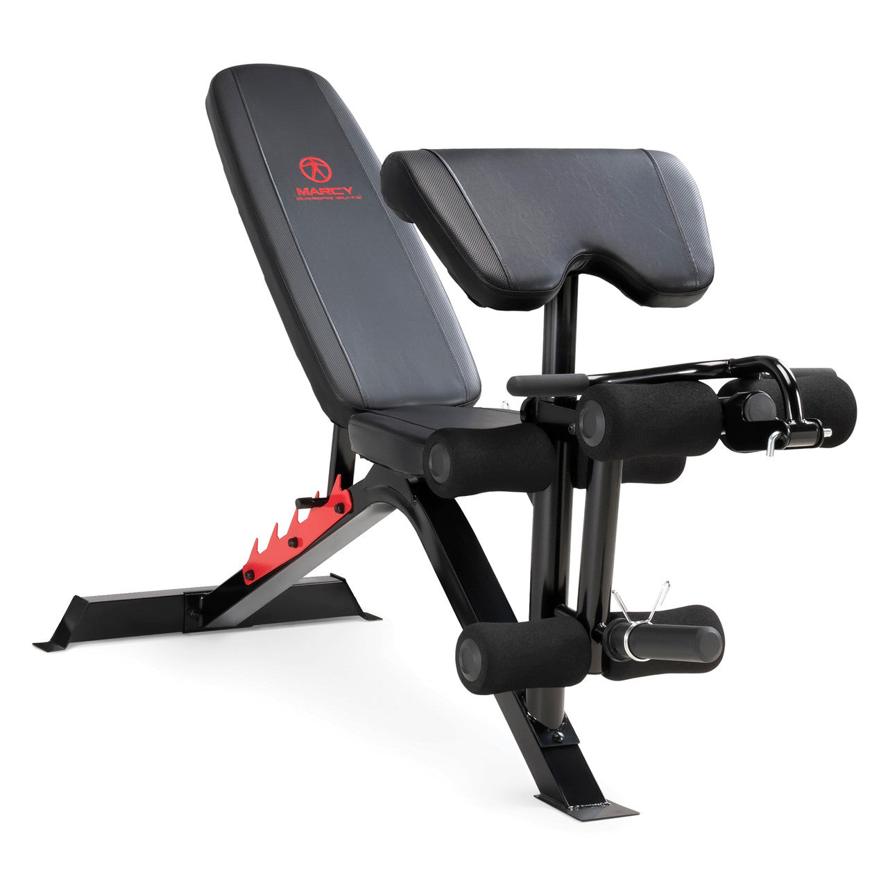 Two-Piece Olympic Weight Bench and Squat Bar Catch Marcy MD-7836 - Just the Bench