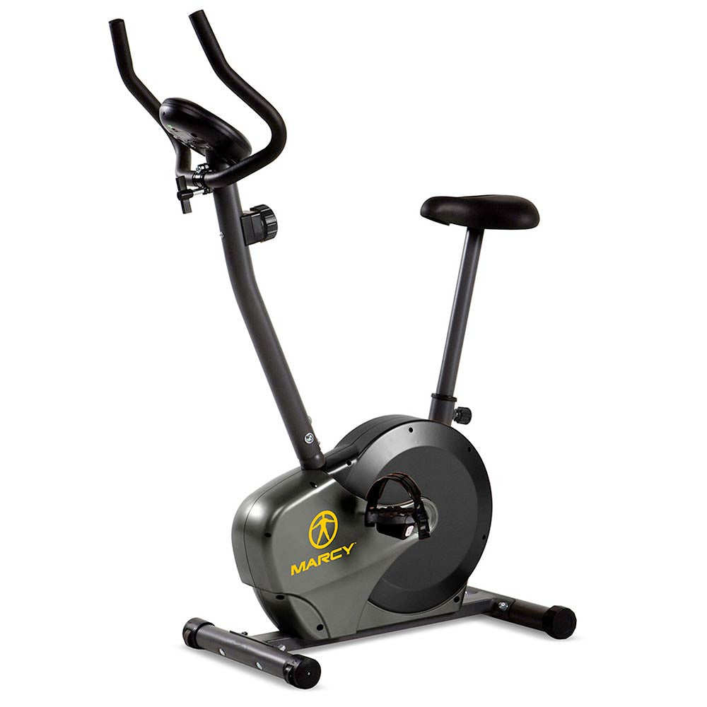 The Upright Magnetic Bike NS-714U by Marcy delivers a convenient way to quickly get your cardio workout everyday