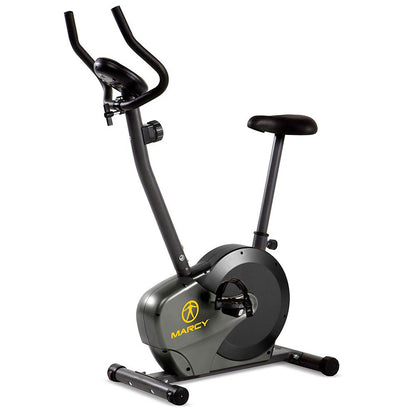 The Upright Magnetic Bike NS-714U by Marcy delivers a convenient way to quickly get your cardio workout everyday