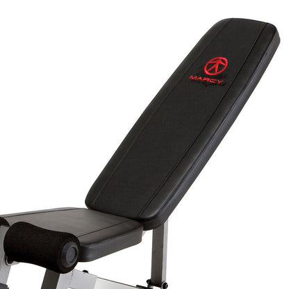 The Marcy SB-510 Utility Bench has comfortable padding for your extended workouts