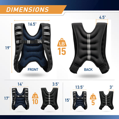 Marcy Weighted Vest | WV-Family