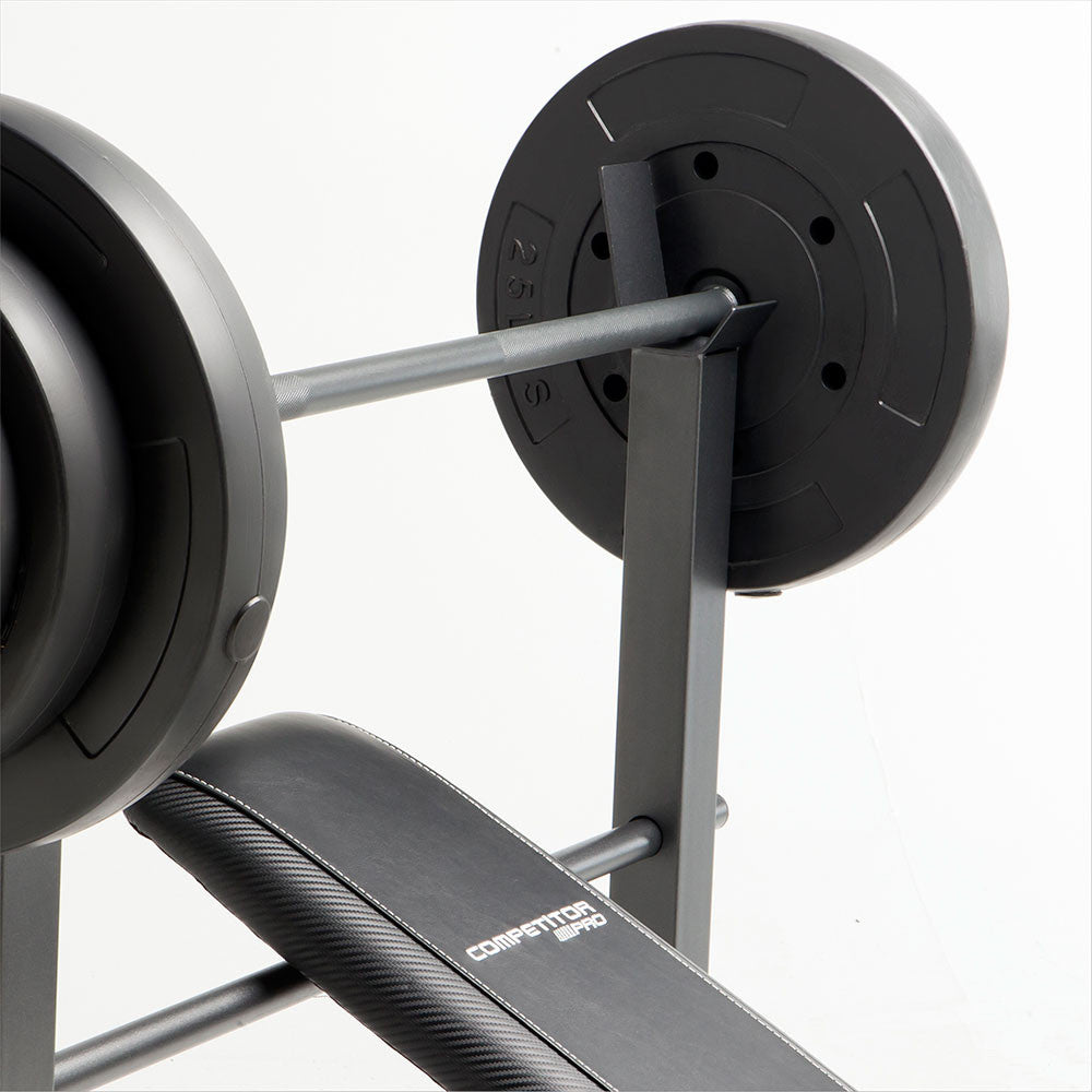 competitor pro 100lb standard bench CB-5573 bench bar catch