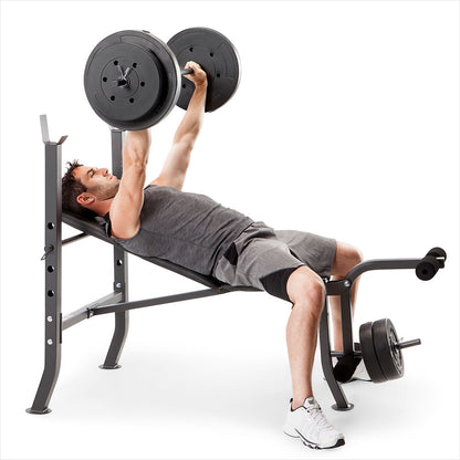 competitor pro 100lb standard bench CB-5573 with model incline bench press