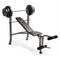 Competitor Pro Standard Bench + 100lb Weight Plate Set | CB-5573 - Retired