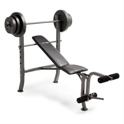 Competitor Pro Standard Bench + 100lb Weight Plate Set | CB-5573 - Retired