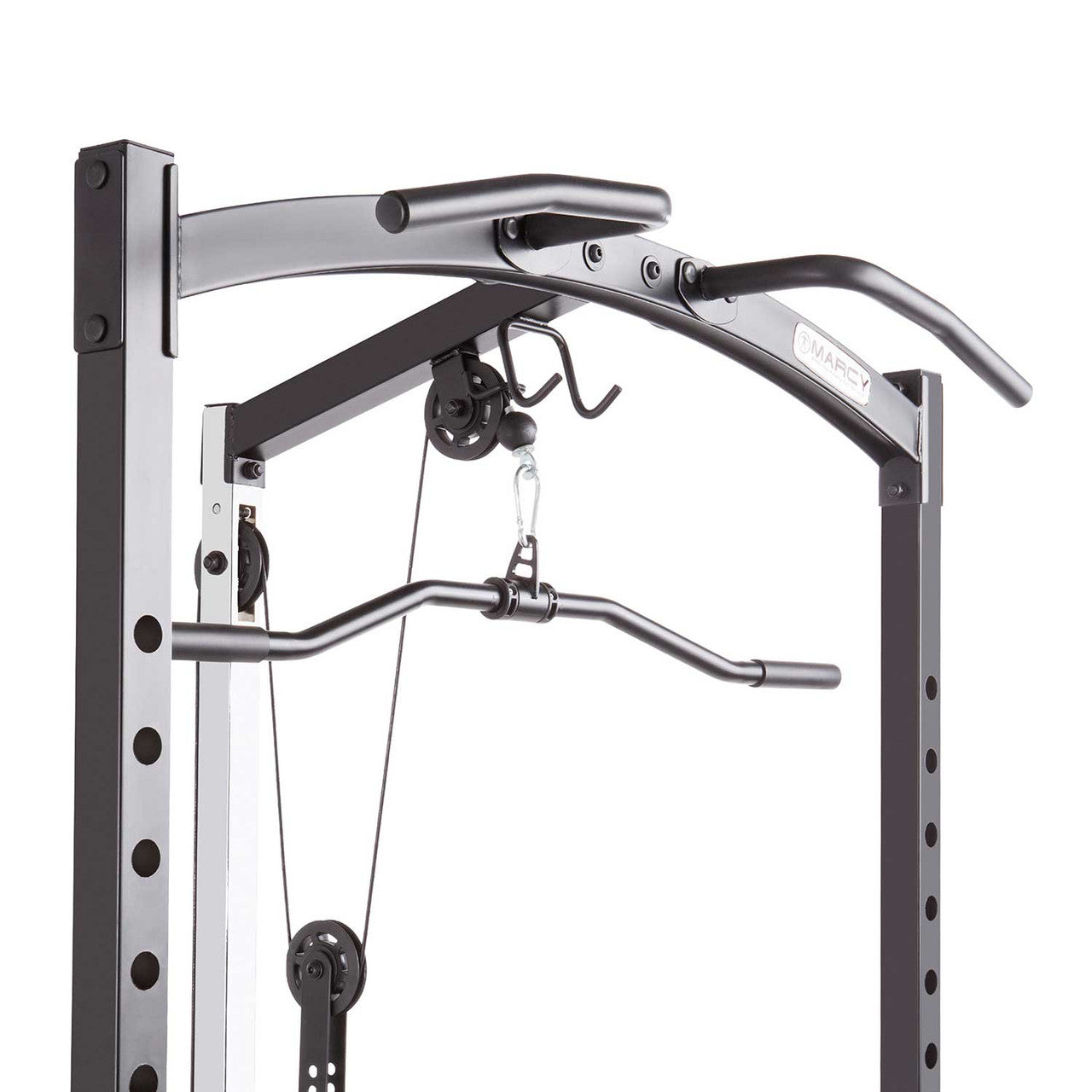 The Marcy Cage Home Gym MWM-7041 is built with a solid steel construction design 