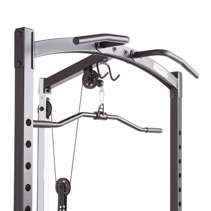 The Marcy Cage Home Gym MWM-7041 is built with a solid steel construction design 